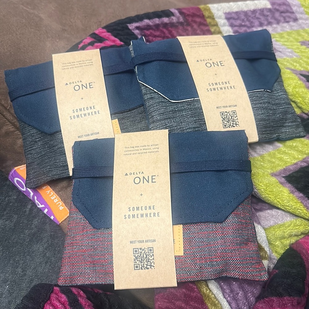 Delta One + Somebody Somewhere Amenity Kit | Brand New With Tags